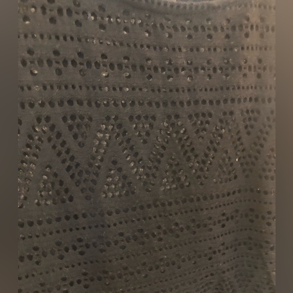 H&M high-low summer dress with eyelet embroidery size 10 - Picture 4 of 5